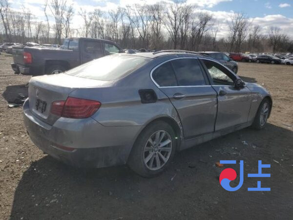 2014 BMW 5-Series 520d Gray — WBA5E5108FG056316 - Image 4