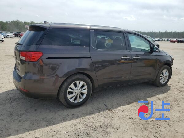 2015 Kia Carnival Gray - KNAMC81ABGS139144 - Image 4