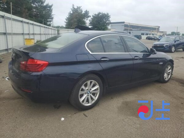 2015 BMW 5-Series 520d xDrive Blue — WBA5E7109FG154895 - Image 4