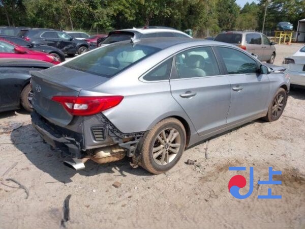 2017 Hyundai Sonata Gray - KMHE241CBJA360420 - Image 4
