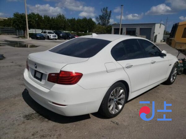 2015 BMW 5-Series 520d White — WBA5E5105FG063501 - Image 4