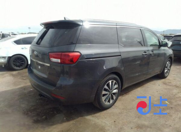 2015 Kia Carnival Gray - KNAME81ABGS090972 - Image 4