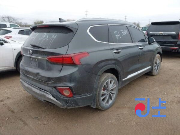 2020 Hyundai SantaFe Gray - KMHS381HGMU309482 - Image 4