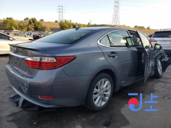 2014 Lexus ES300H Gray — JTHBW1GG2E2069296 - Image 4