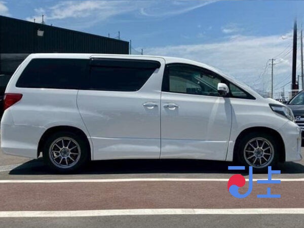 2014 Toyota Alphard White — ANH20-8329653 - Image 4