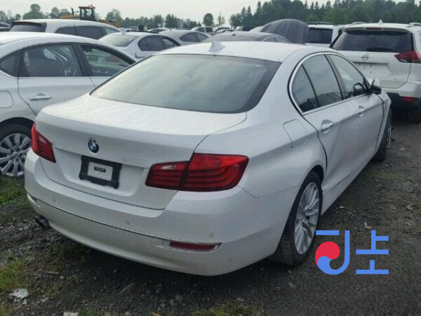 2014 BMW 5-Series 520d xDrive White — WBA5B910XED569969 - Image 4