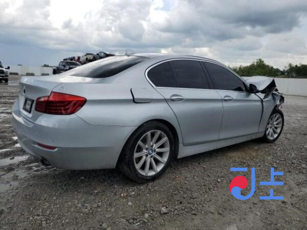 2015 BMW 5-Series 520d xDrive Silver — WBA5E710XFD675688 - Image 4