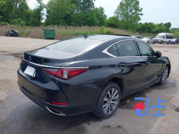 2021 Lexus ES300H Black — JTHBA1C12M2005239 - Image 4