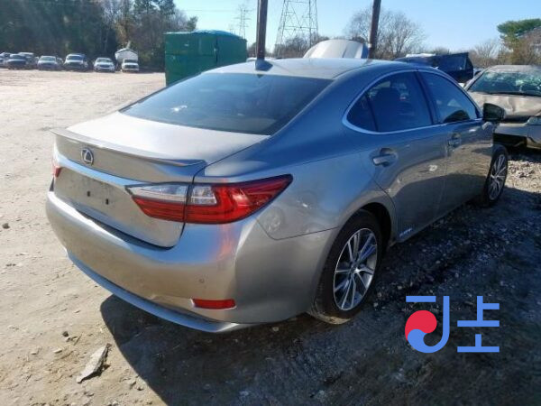 2017 Lexus ES300H Gray — JTHBW1GG5H2158266 - Image 4