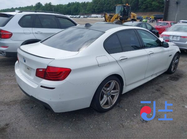 2014 BMW 5-Series 520d White — WBA5C3102ED039330 - Image 4