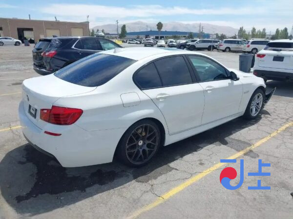 2015 BMW 5-Series 520d White — WBA5E5105GG067517 - Image 4