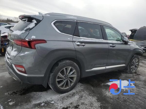 2019 Hyundai Santa Fe Gray - KMHS381BBLU201421 - Image 4