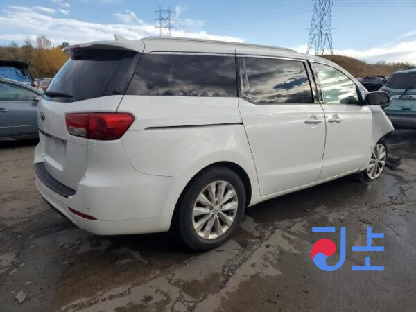 2015 Kia Carnival White - KNAMC81ABGS082133 - Image 4