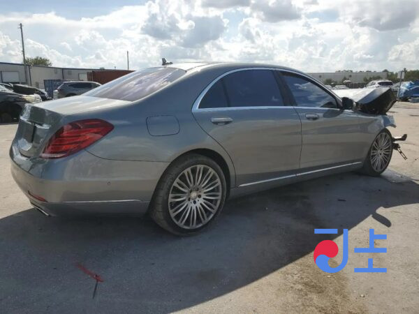 2015 Mercedes-Benz S500 4Matic Gray — WDDUG8FBXFA162733 - Image 4