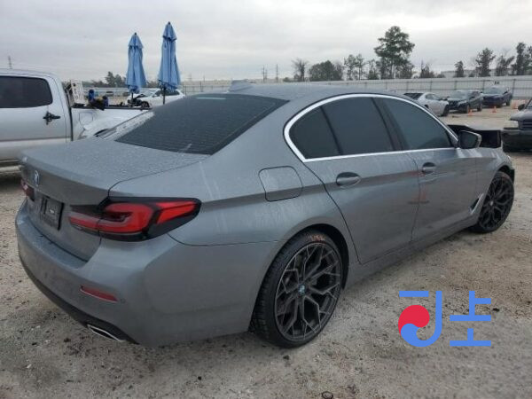 2023 BMW 520i Silver — WBA21FJ01RCP41967 - Image 4