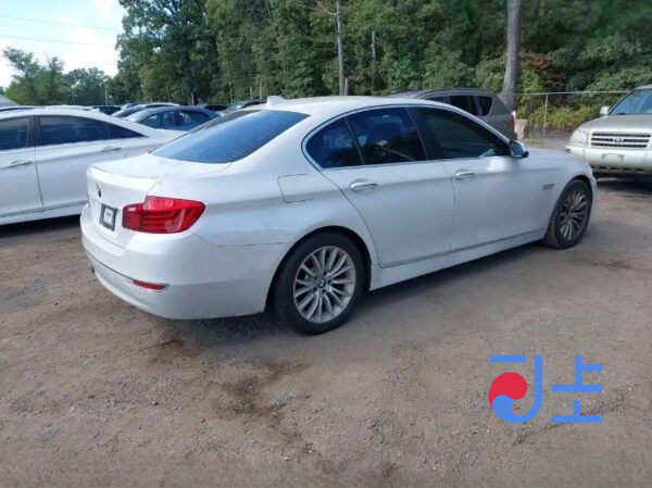 2014 BMW 5-Series 520d White — WBA5E5109FG059869 - Image 4