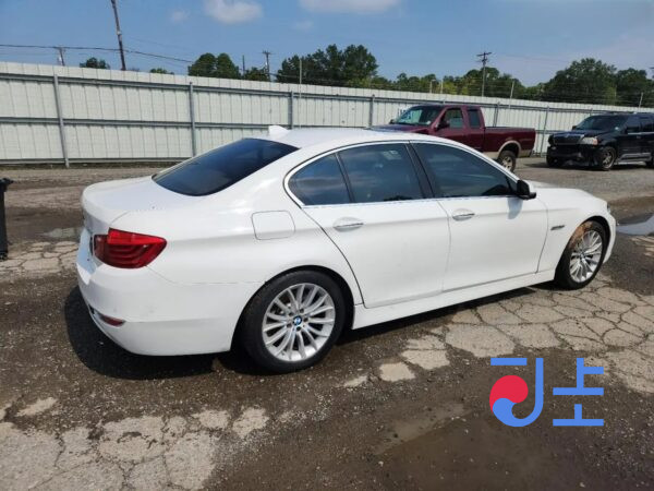 2014 BMW 5-Series 520d White — WBA5E5108FG057269 - Image 4