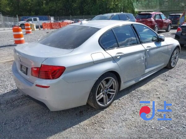 2014 BMW 5-Series 520d Silver — WBA5E5108FD674432 - Image 4