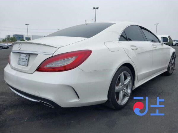 2015 Mercedes-Benz CLS250d 4Matic White — WDDLJ9HB1GA163657 - Image 4