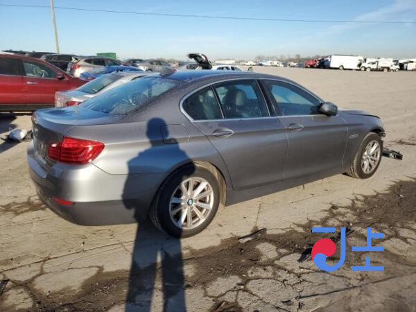2014 BMW 5-Series 520d Gray — WBA5C3108ED040532 - Image 4