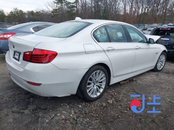 2014 BMW 5-Series 520d White — WBA5C3107ED766706 - Image 4