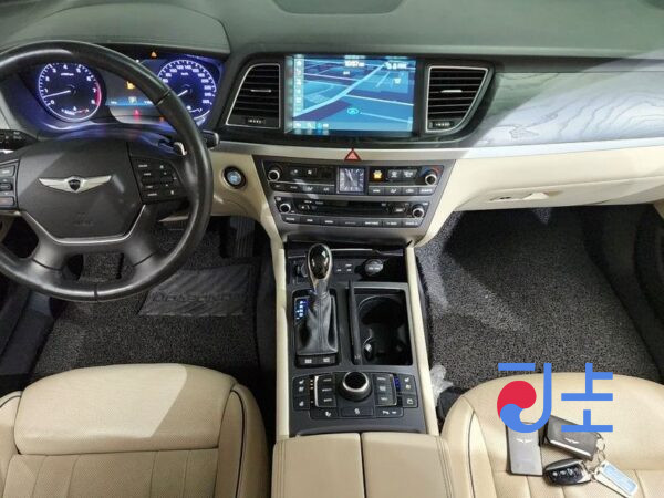 Hyundai Genesis black - KMHGR41EDGU147345 - Image 8