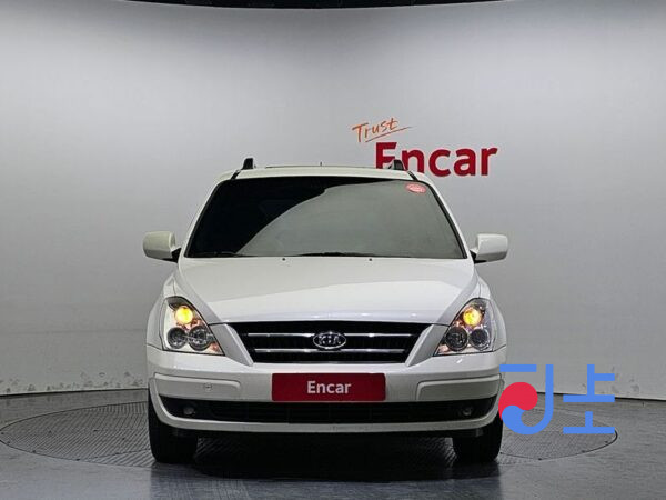 Kia Carnival white - KNAMC75538S247539 - Image 3