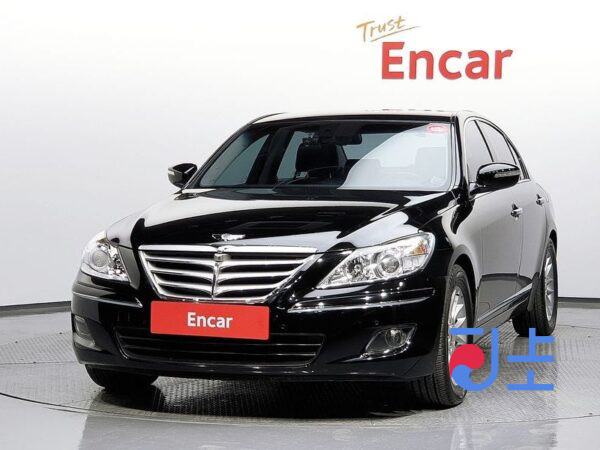 Hyundai Genesis black - KMHGB41AP8U004053 - Image 3