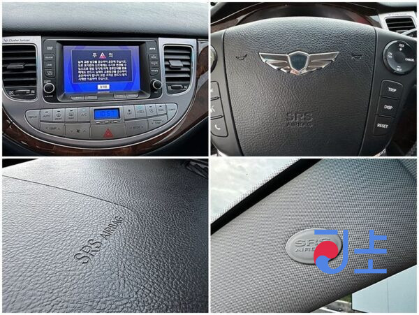 Hyundai Genesis black - KMHGB41EBBU129991 - Image 11