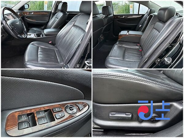 Hyundai Genesis black - KMHGB41EBBU129991 - Image 13