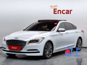 Hyundai Genesis white - KMHGM4DBGU152605