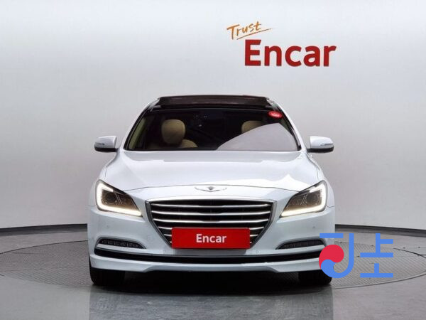 Hyundai Genesis white - KMHGM4DBGU152605 - Image 3