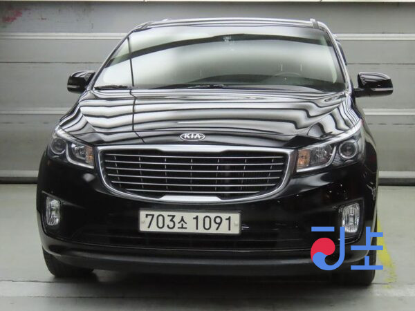 Kia Carnival black - KNHMF37ABJS437810 - Image 2