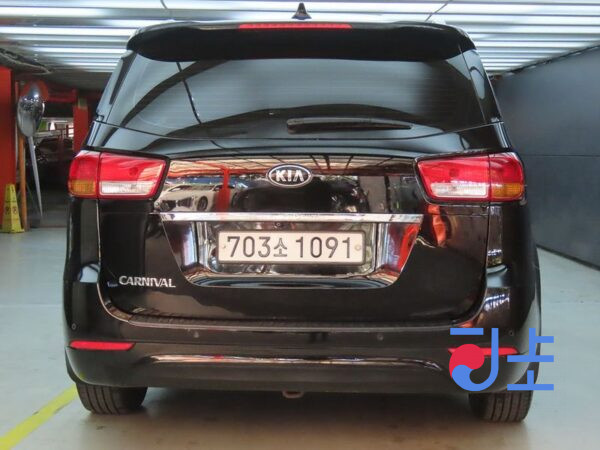 Kia Carnival black - KNHMF37ABJS437810 - Image 3
