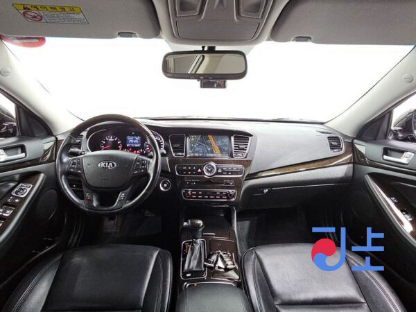 Kia K7 black - KNALL415BDA116087 - Image 7
