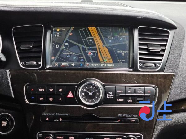 Kia K7 black - KNALL415BDA116087 - Image 14