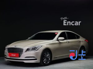 Hyundai Genesis white - KMHGL41DDFU021261
