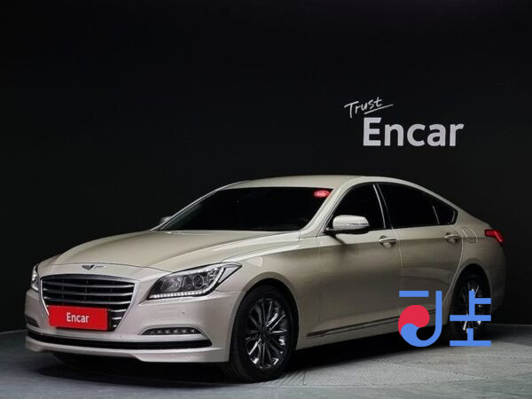 Hyundai Genesis white - KMHGL41DDFU021261