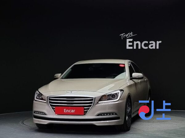 Hyundai Genesis white - KMHGL41DDFU021261 - Image 3