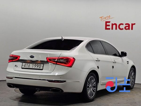 Kia K7 white - KNALM415BFA194510 - Image 2