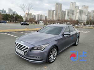 Hyundai Genesis grey - KMHGM41DDGU154709