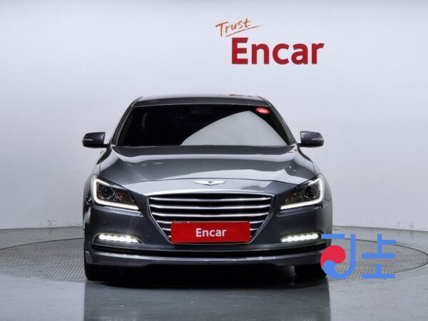 Hyundai Genesis grey - KMHGM41DDFU069078 - Image 3