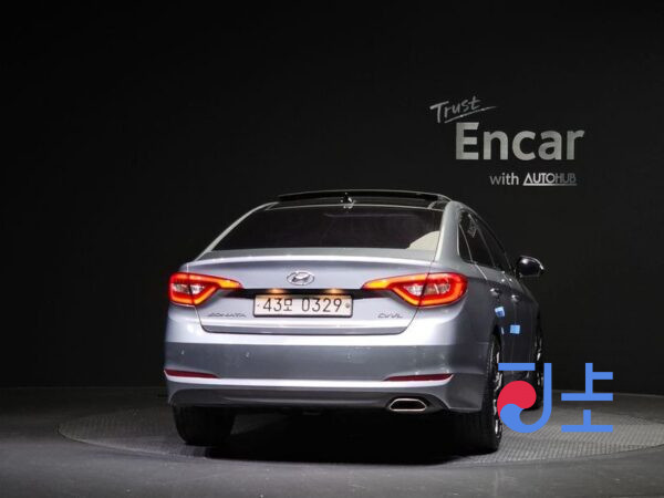 Hyundai Sonata grey - KMHE341CBHA302991 - Image 4