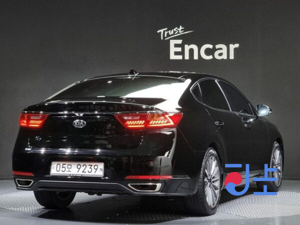 Kia K7 black - KNALB415BHA085843 - Image 2