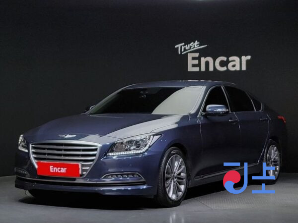Hyundai Genesis blue - KMHGL41DBFU062250