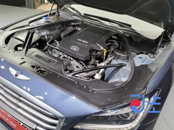 Hyundai Genesis blue - KMHGL41DBFU062250 - Image 6