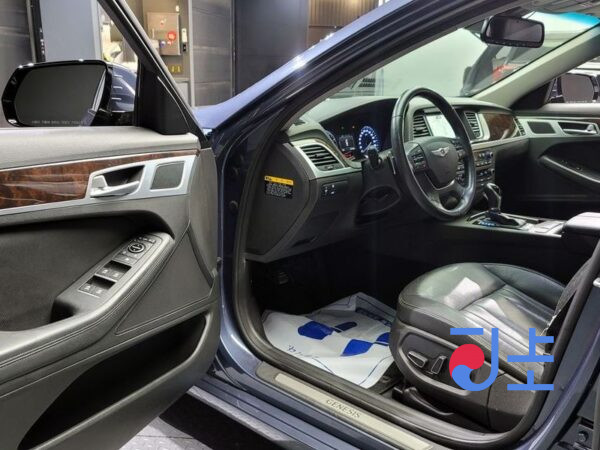 Hyundai Genesis blue - KMHGL41DBFU062250 - Image 11