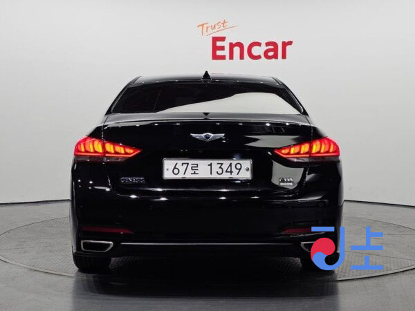 Hyundai Genesis black - KMHGM41DDFU075169 - Image 4