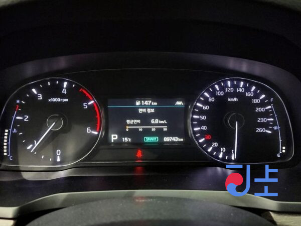 Kia K7 black - KNALC41ABLA214557 - Image 8
