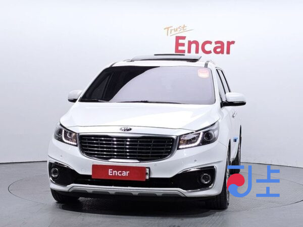Kia Carnival white - KNAMC81ABGS129832 - Image 3